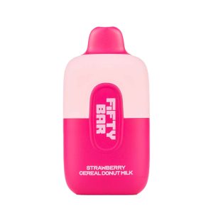 Fifty Bar Vape - Strawberry Cereal Donut MIlk