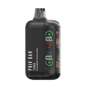 Priv Bar Vape Turbo - Blackberry Peach Lemon