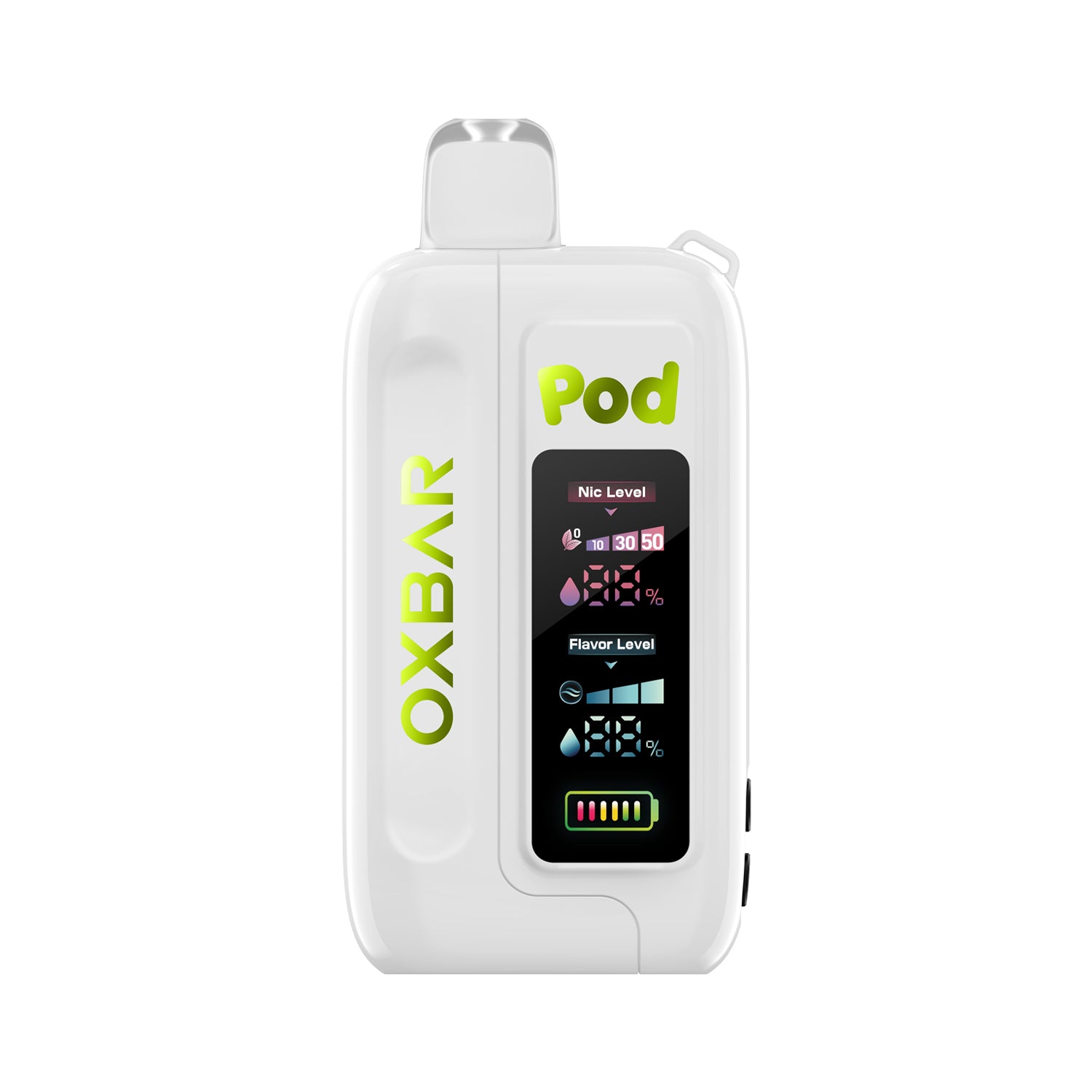 disposable vape where you can see the juice OXBAR x Pod Juice Nic-Switch Disposable Vape